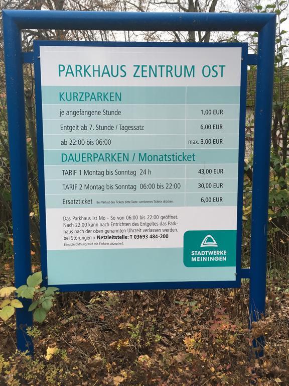 Anton-Ulrich Apartment Meiningen Zewnętrze zdjęcie
